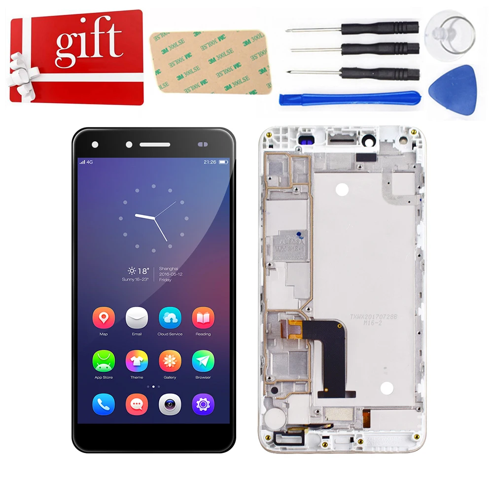 Для Huawei Y5II Y5 II 2 CUN U29 L23 L03 L33 L21 L01 Honor 5A LYO ЖК дисплей сенсорный экран стеклянная рамка