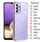 Ультратонкий Прозрачный чехол для Samsung Galaxy A03S A52S A12 A22 A32 A52, мягкий силиконовый чехол из ТПУ Glaxy Galxy Galaxi A51 A71, задняя крышка для телефона