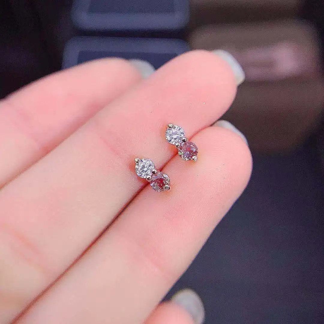 Alexandrite Silver Earrings 925 Sterling Dainty Earrigns For Women Stud |