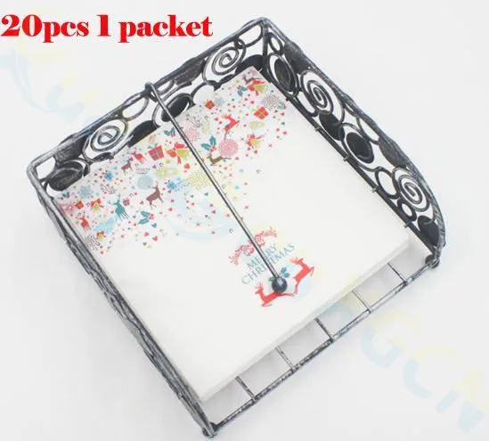 20pcs 1package 20 шт./пакет в форме сердца ко Дню Святого Валентина для бумажных салфеток Свадебная вечеринка пользу домашний бар ужин украшение стола одноразовые расходные материалы - Цвет: 20pcs 1package