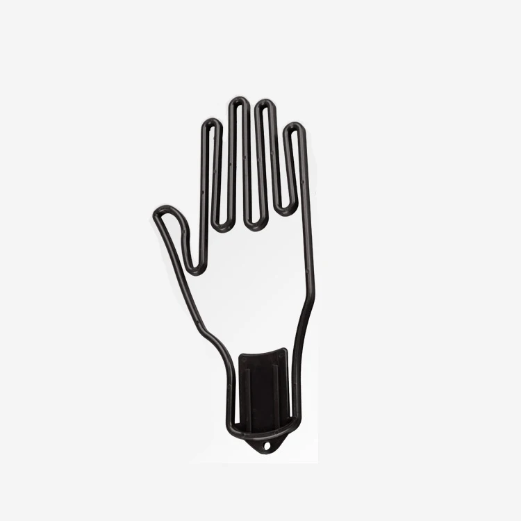 Plastic Sports Golf Glove Holder With Key Chain Plastic Glove Rack Dryer Hanger Stretcher Tool