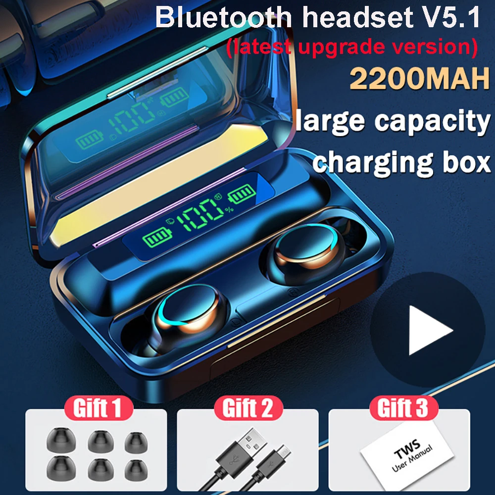 

Wireless TWS Headphone Earbuds Gaming Earphone Bluetooth Headset Gamer For iPhone Android Phone Sport Blutooth With Microphone