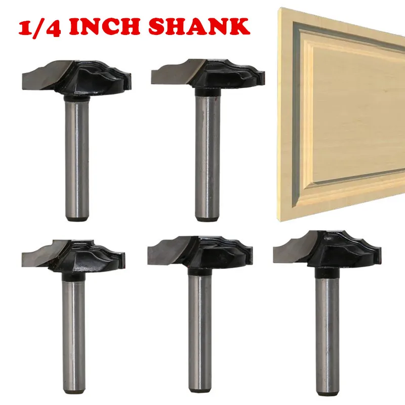 Качество 1 шт. 1/4 хвостовик дверная рама деревообрабатывающий фрезерный бит