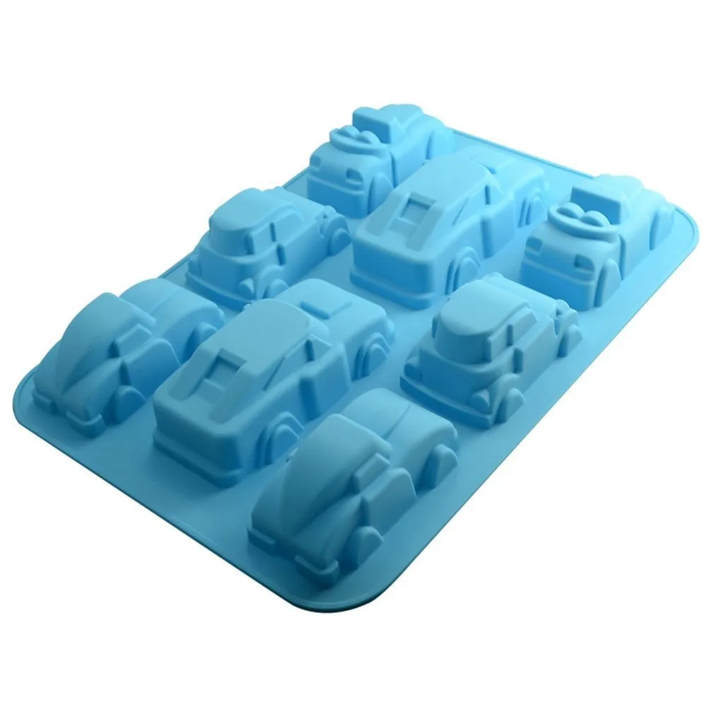 Грузовик автомобиль мыло шоколадный торт Силиконовая форма Конфеты ледяной куб