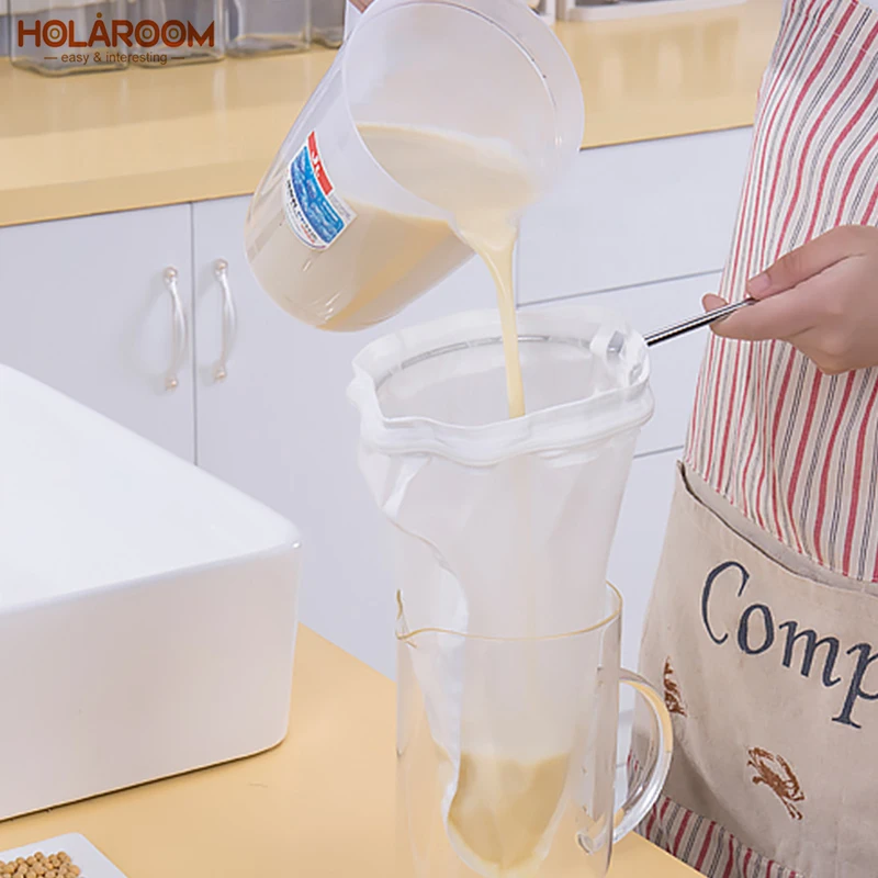 Многофункциональный сетчатый фильтр Holaroom нейлоновый для вина кофе сока соевого