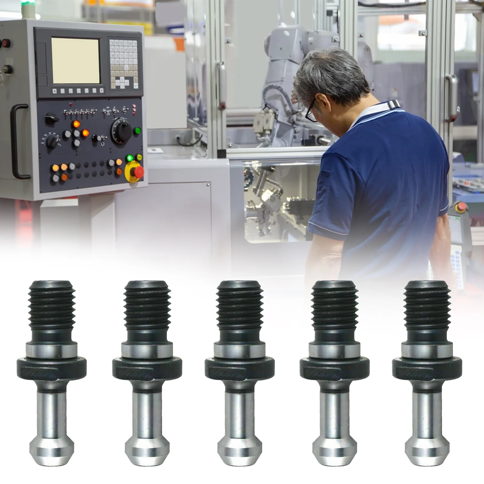 

10 шт CAT40 тянущиеся шпильки 45 градусов 0,594 ''удерживающая ручка