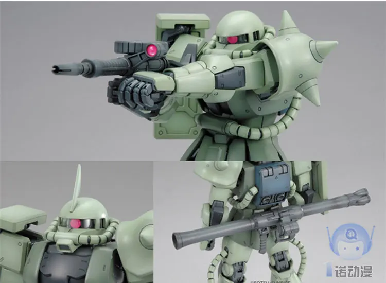 Bandai Gundam модель сборка 49252 MG 1/100 MS-06J Zaku II Ver.2.0 робот Гандам фигурка аниме игрушки фигурка подарок