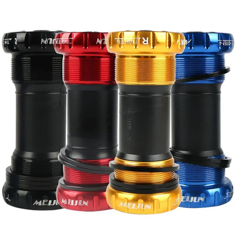 

Bearing Bottom Bracket Screw Bicycle Axle MTB Road Bike Bottom Bracket Aluminum Alloy Crankshaft