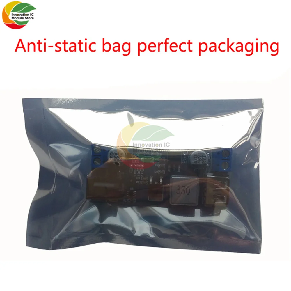 Регулируемый понижающий преобразователь источника питания USB LM2596S 24 В/12 В в 5 А