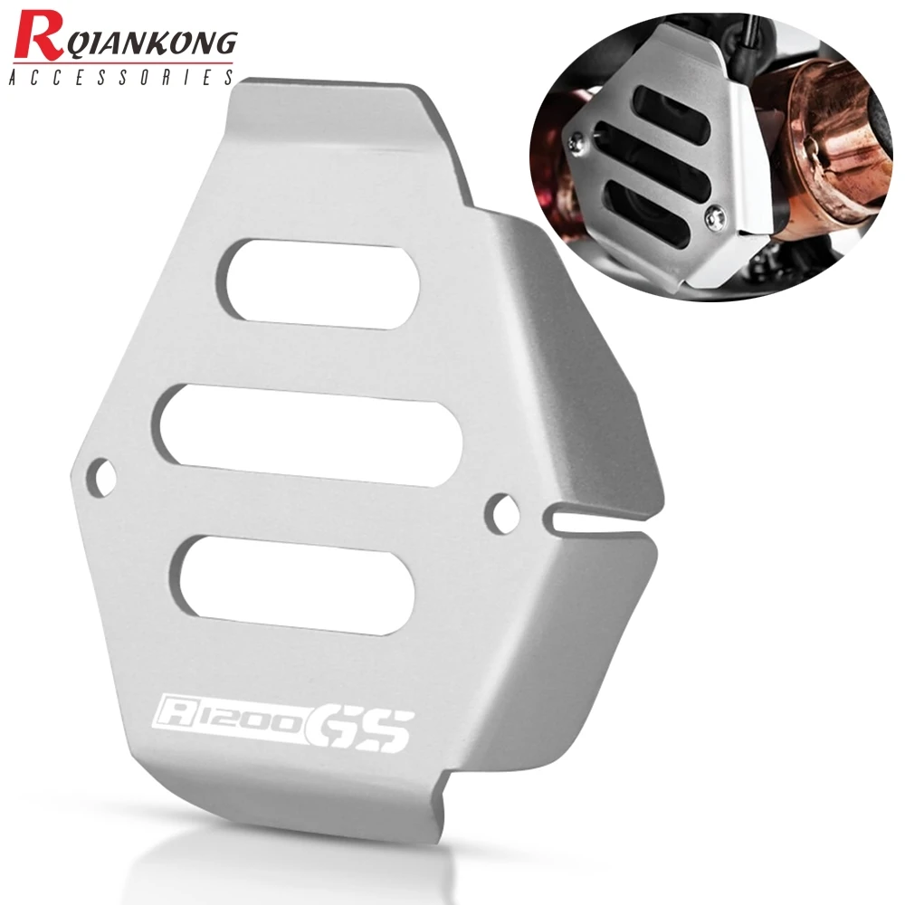 

For BMW R1200GS 2010 2011 2012 R 1200 R RT Motorcycle Aluminum Exhaust Flap Covers Protector Guard R nineT Pure/ Racer 2020 2019
