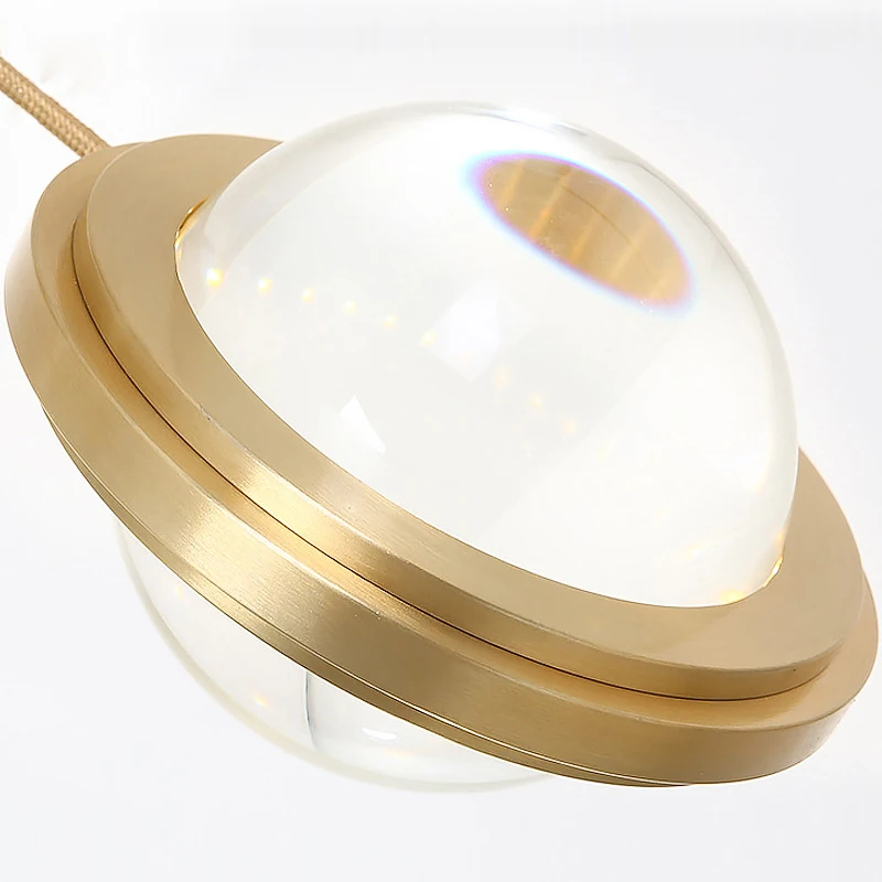 Современный хрустальный шар подвесной светильник s Planet Univers для помещения