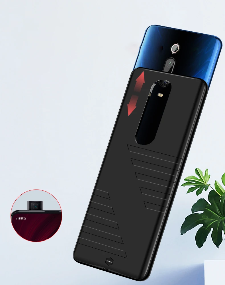 6800 мАч зарядное устройство чехол для Xiaomi Red K20 power Bank телефона чехол-Аккумулятор