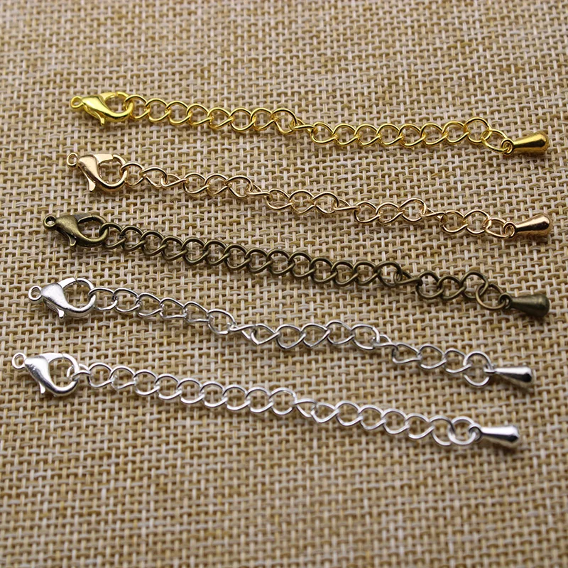 20 шт./лот длина 70 мм удлиненная Хвостовая цепочка соединитель Омаров для