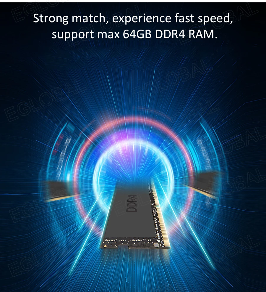 Eglobal Мини ПК i7-8565U I5-8265U I3-8145U 2* DDR4 Оперативная память NVME M.2 SSD карман Nuc ПК Windows 10 Pro Тип-c 4K HDMI2.0 DP