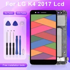 5,0 дюймовый ЖК-дисплей Catteny для LG K4 2017 X230, дисплей X230DSF с сенсорной панелью, дигитайзер M160, ЖК-дисплей в сборе с рамкой
