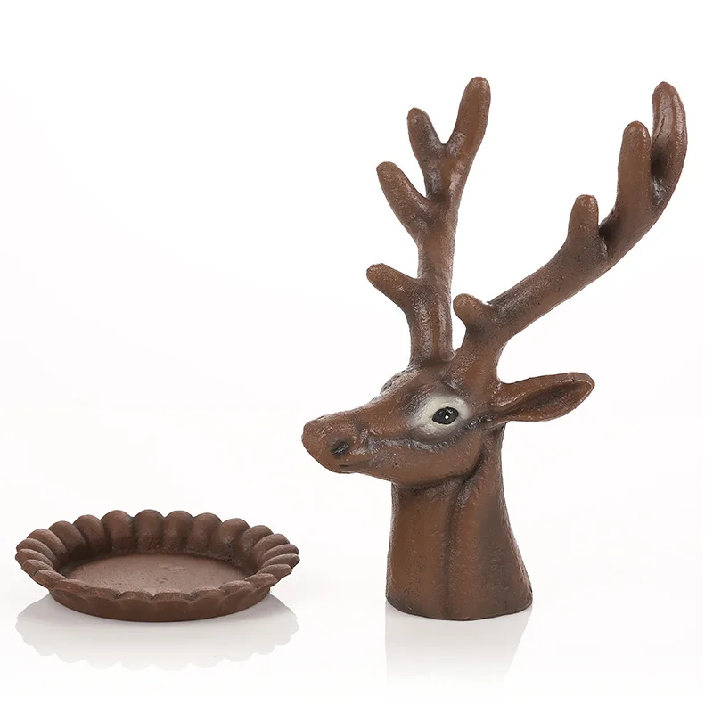 

H-0008 Jewelry Rack Prop Deer Head Necklace Holder For Jewelry Necklace Bracelet & Rings Display