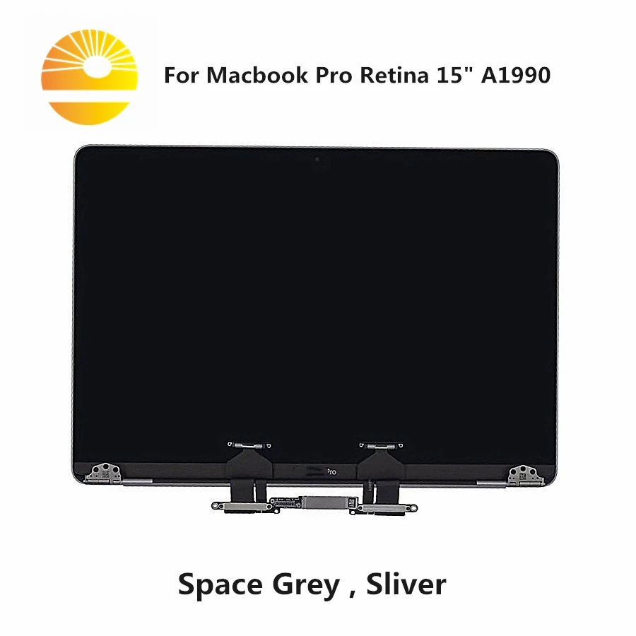 Новый ЖК экран A1990 для Macbook Pro Retina 15 дюймов полный дисплей в сборе комплект 2018 MR932