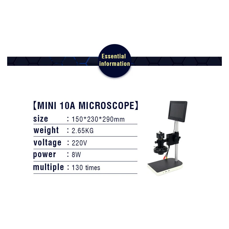 Цифровой мини видеодисплей с ЖК дисплеем 10 А подставка для камеры Электронная