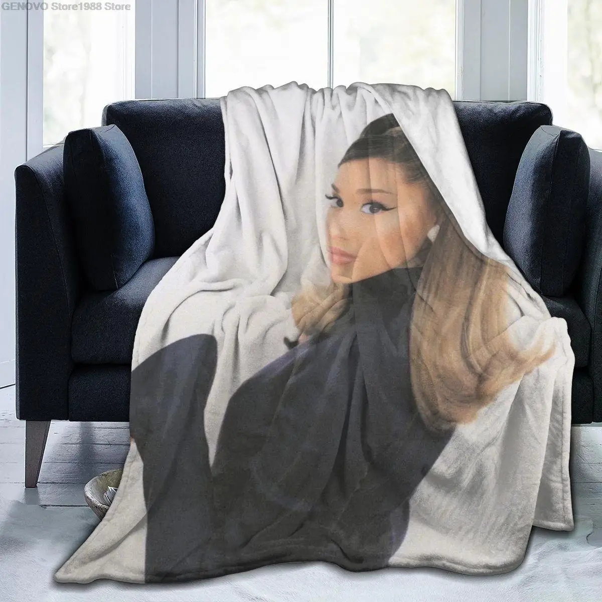 

Ariana Grande weiche flanell decke baby tasche kinder bett blatt sofa schlafzimmer dekoration kinder geschenk erwachsenen hause