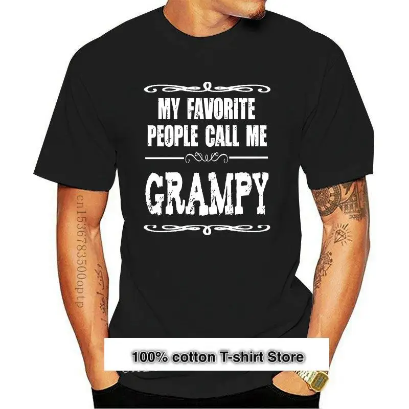 

Camiseta para hombre y mujer, camiseta de My need People, Call Me, Grampy (Ltd)