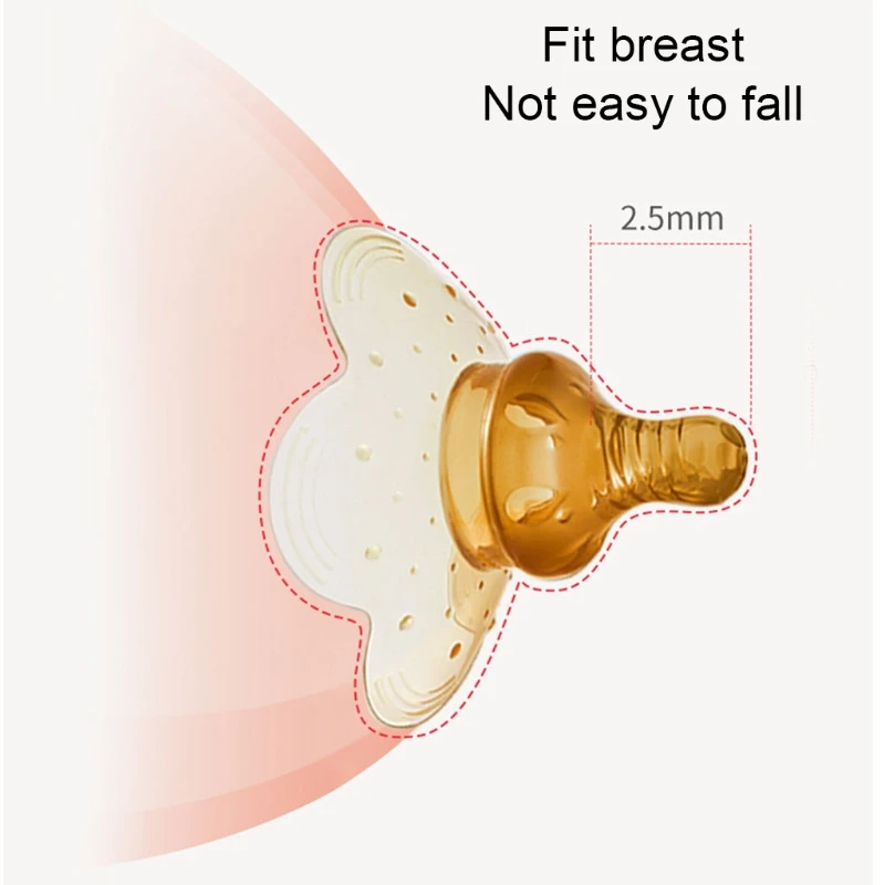 

W3JF Silicone Nipple Protector Breastfeeding Mother Breast Protection Pad Cap Shield Cover