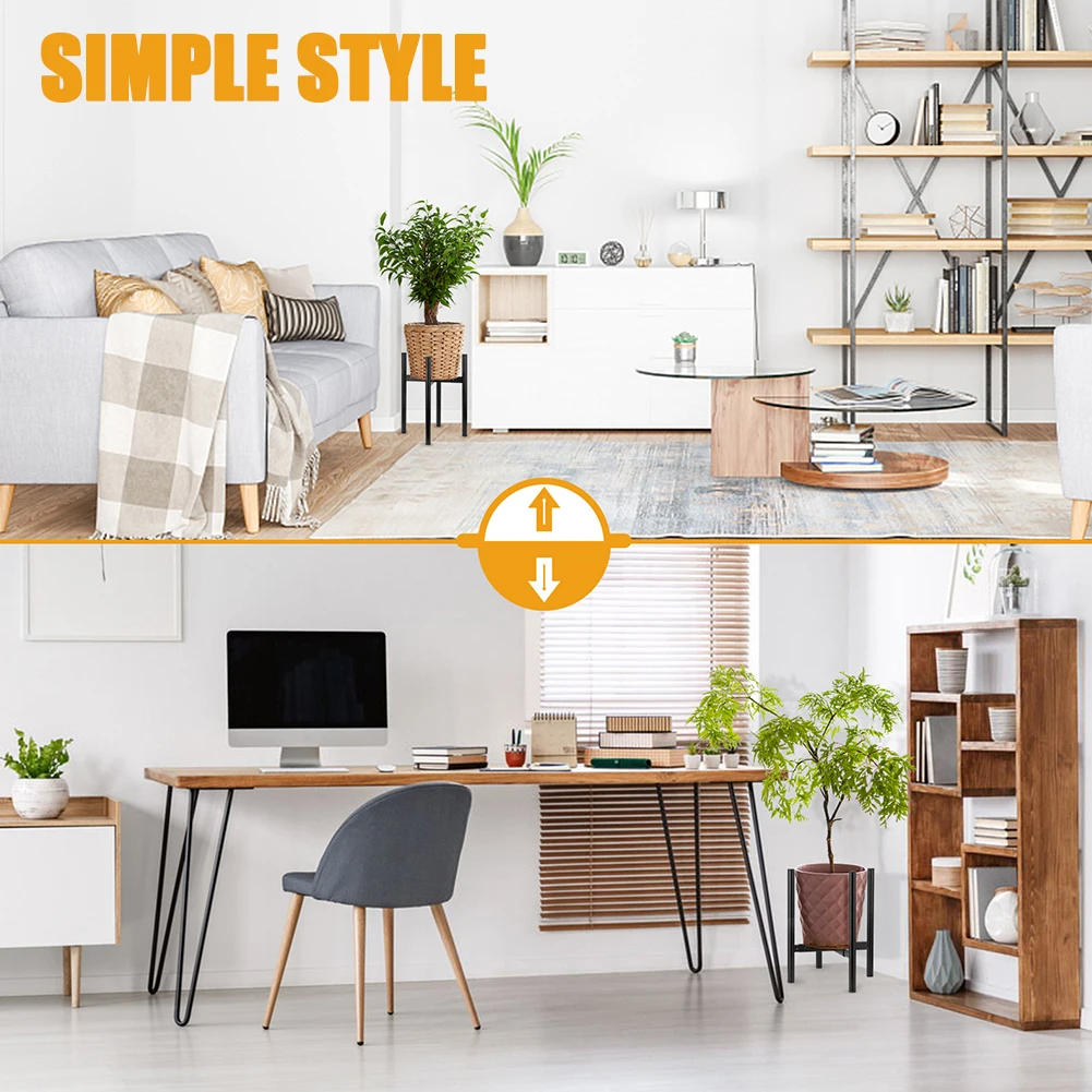 Бонсай садовый черный домашний декор подставка для цветочного горшка напольный