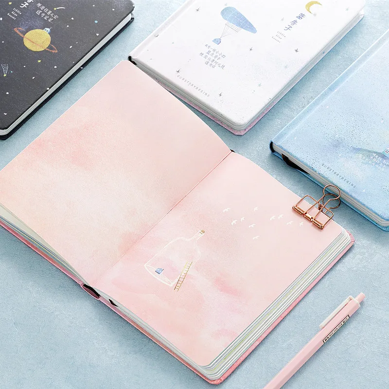 Необычный трендовый цветной блокнот формата A5 Книга в твердом переплете дневник
