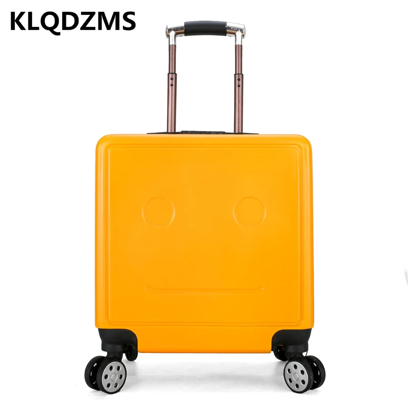 KLQDZMS Kids Luggage Mini Spinner Rolling Luggage young people Travel Suitcase On Wheels Trolley Case Children's Trolley Case