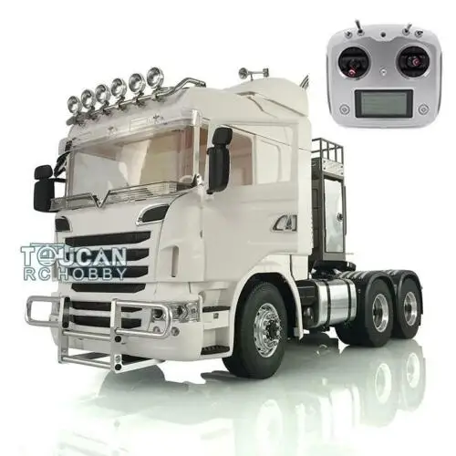 1/14 6*6 LESU Металлическое шасси оборудование стойка для Hercules Scania тракторная