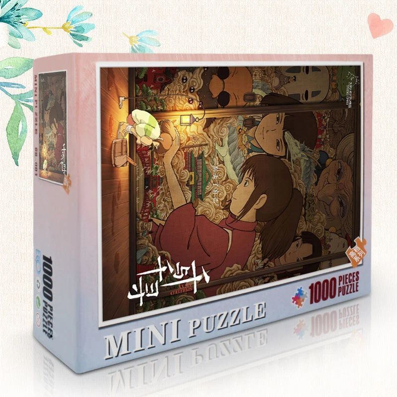 Пазлы для картин 1000 штук деревянные головоломки сборки игрушки взрослых Детские