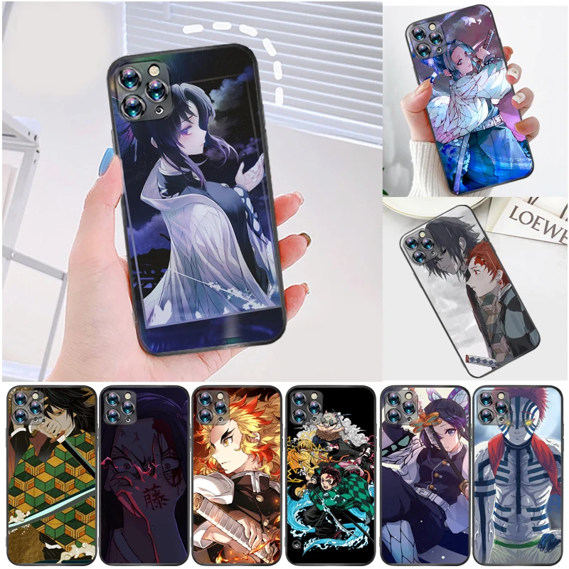 

Demon Slayer Agatsuma Zenitsu Kamado Nezuko Kimetsu No Yaiba Kamado Tanjirou Phone Case For iPhone 6 6S 6Plus 7 8 Plus Coque