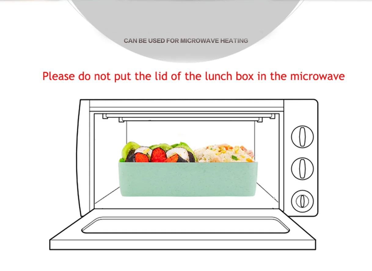 Ланч бокс для детей Bento японский контейнер со встроенным пластиковым серебряным