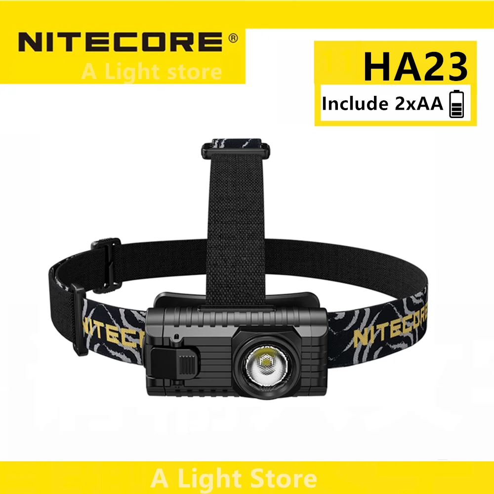 Налобный фонарь NITECORE HA23 250 лм водонепроницаемый | Освещение