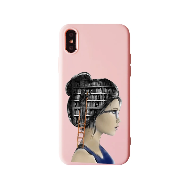 Модный мягкий чехол для телефона с изображением принцессы девочек и женщин boss