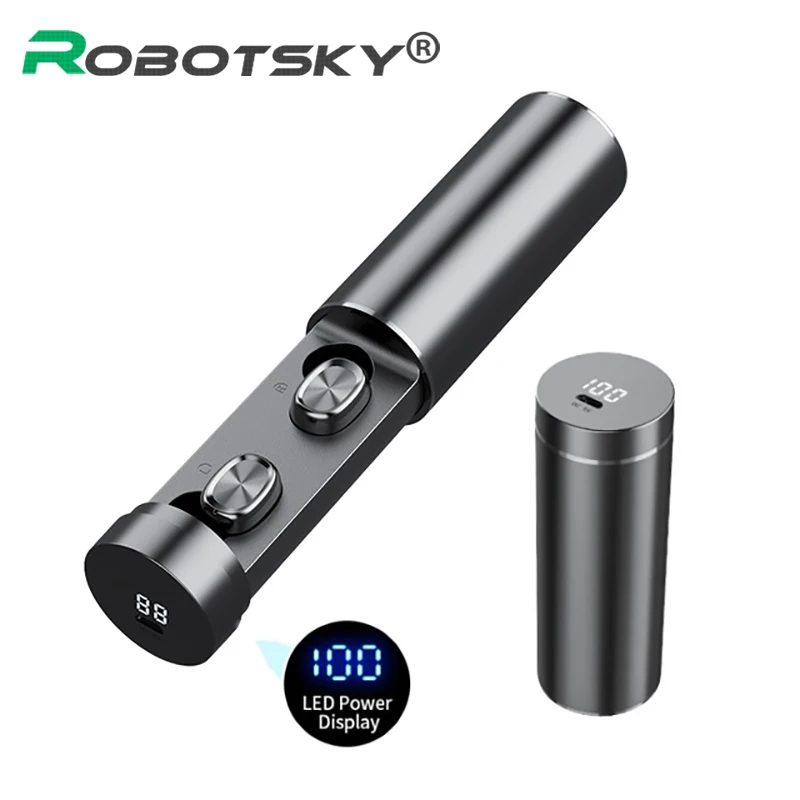 B9 наушники вкладыши TWS Беспроводные с Bluetooth гарнитурой V5.0 In ear 8D Hi Fi стерео