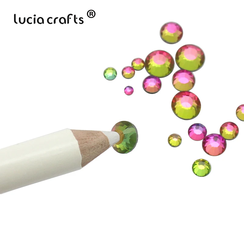 Lucia crafts 1 шт./4 шт. набор инструментов специальная ручка карандаш для Стразы и бусины горячей фиксации G0203