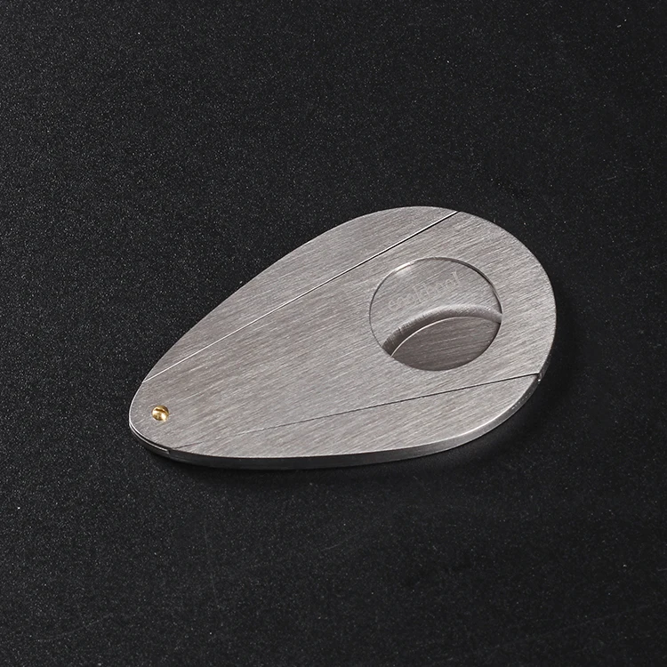 New 1pcs Double Blades Sharp Cigar Cutter Stainless Steel Pocket Gadgets Cigarette Knife Cuban Smoking Accessories c3301 | Дом и сад