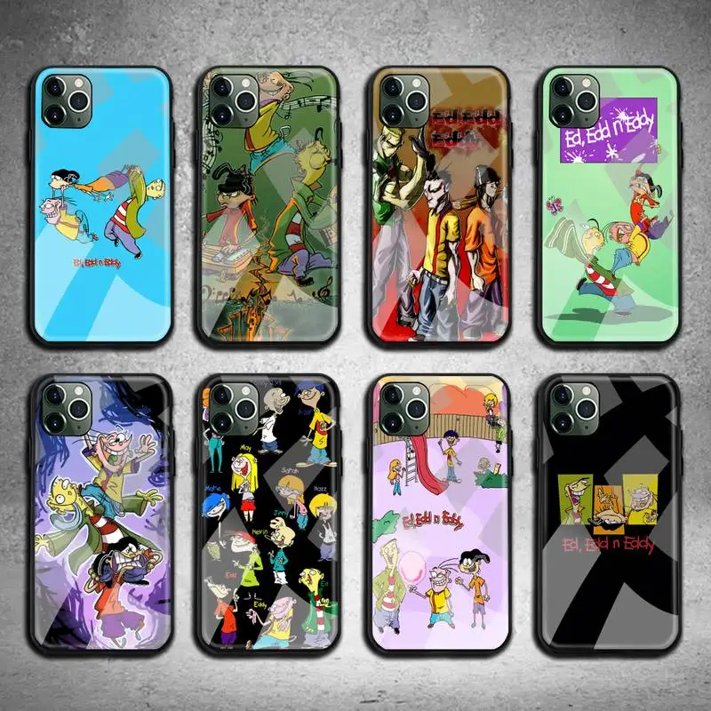 Ed Edd N Eddy чехол для телефона из закаленного стекла iPhone 11 Pro XR XS MAX 8X7 6S 6 Plus SE 2020