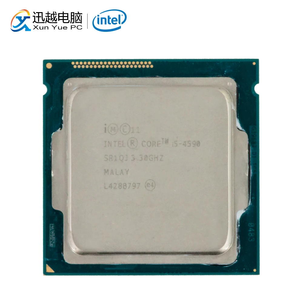 Intel Core i5 4590 настольный процессор Quad 3 ГГц 6 Мб L3 Кэш LGA 1150 сервер используемый для