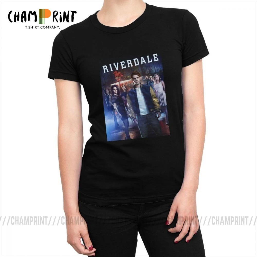 Футболки Riverdale Постер из ТВ сериала женская футболка джугхед хлопковая смешная