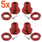 5 комплектов, алюминиевые ступицы 17 мм, шестигранные гайки, фиксатор резьбы 5353X для радиоуправляемых Traxxas 110 E-Revo E-Maxx Revo 3,3 Slayer Pro 4x4 Summit XO-1