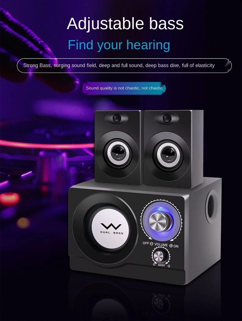 

zq Desktop Computer Audio Bluetooth Home Notebook Mini Speaker