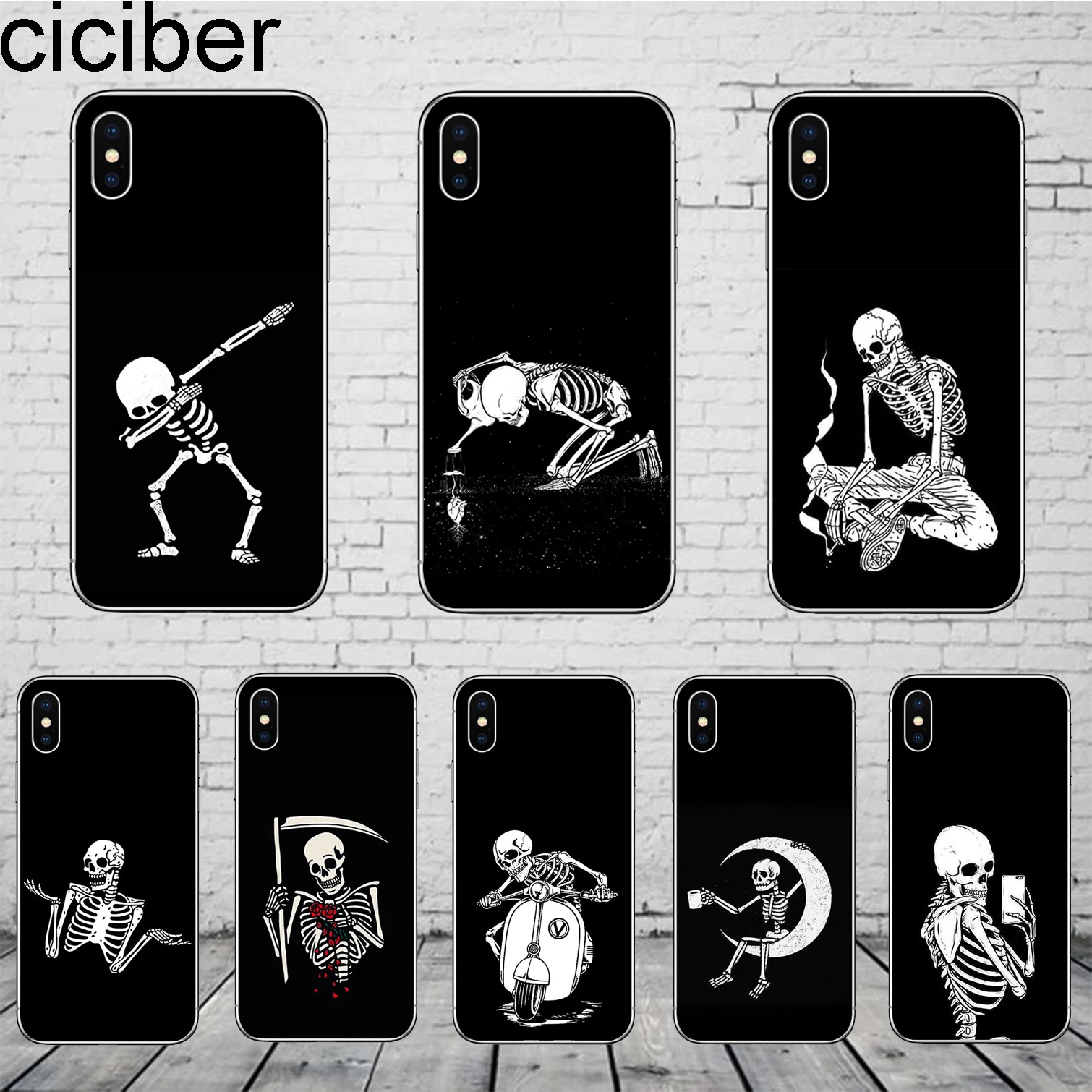 Ciciber чехлы для телефонов iPhone 11 Pro Max XR 8 7 6 6S Plus X XS MAX мягкий чехол из ТПУ