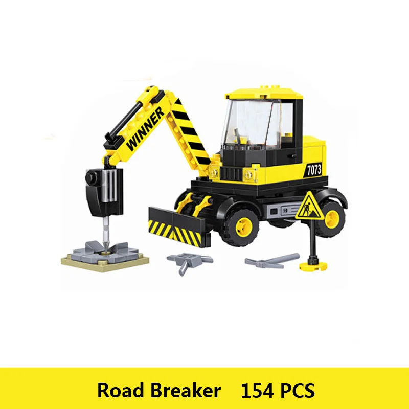 Технический экскаватор бульдозер кран цементный смеситель самосвал погрузчик