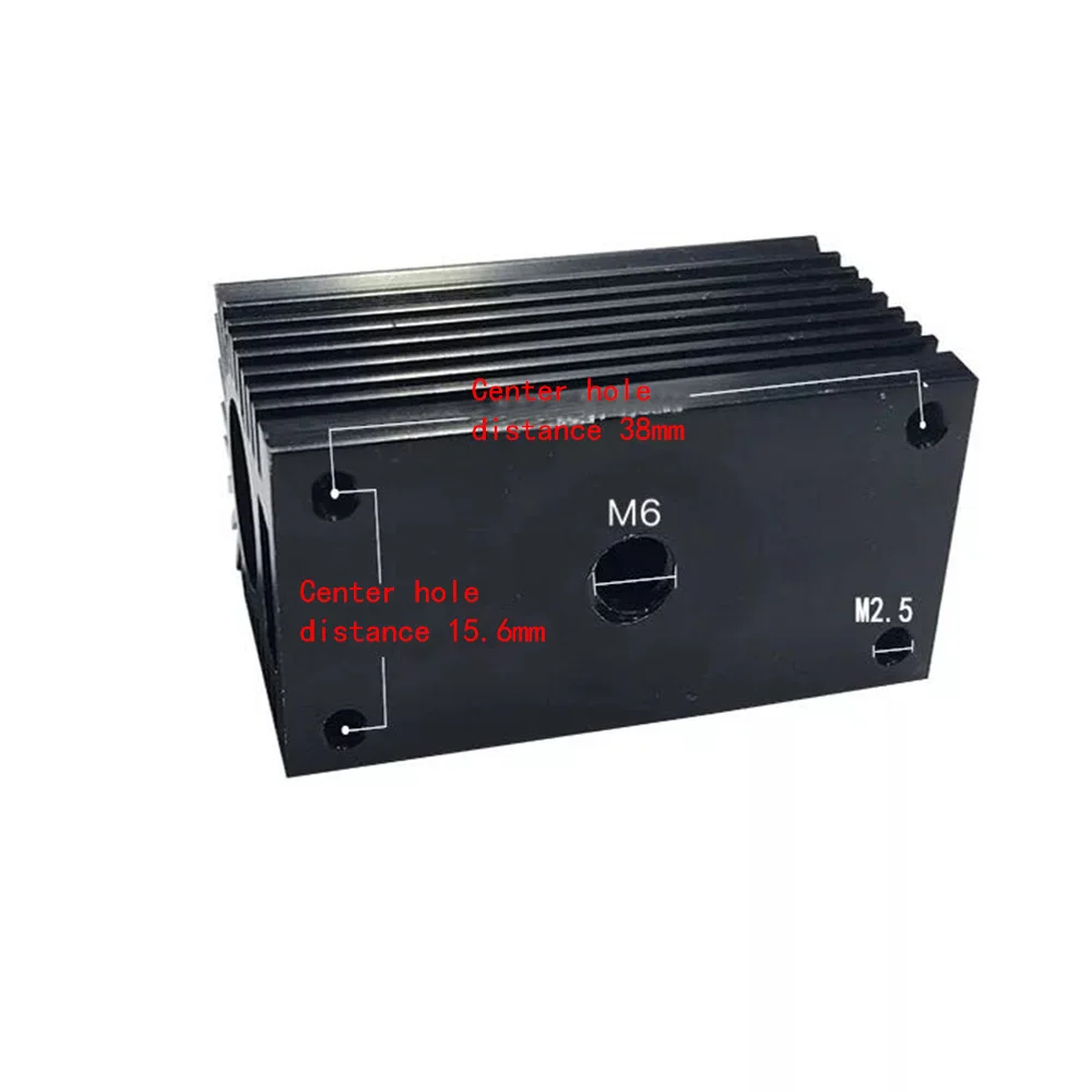 22 мм * 45 алюминиевый радиатор держатель кронштейны для лазерного модуля 12