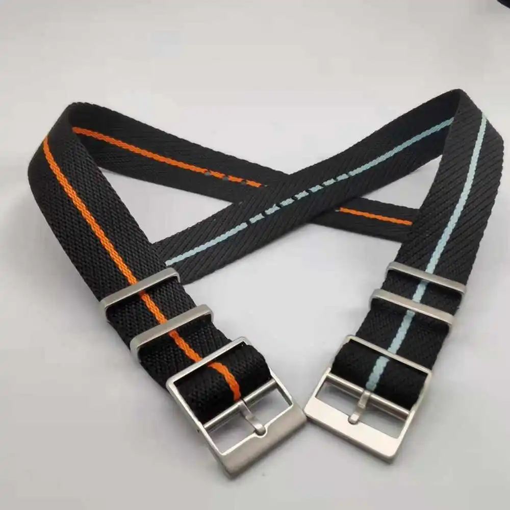 20mm 22mm Nato Strap Nylon Strap Loop Watch Strap Bracelet Band Fit For Samsung HuaWei XiaoMi Smart Watch