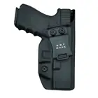 IWB Kydex кобура для: Glock19  Glock 19X  Glock 23  Glock 25  Glock 32  Glock 45 (поколение 1-5) пистолет внутри ремня Скрытая переноска