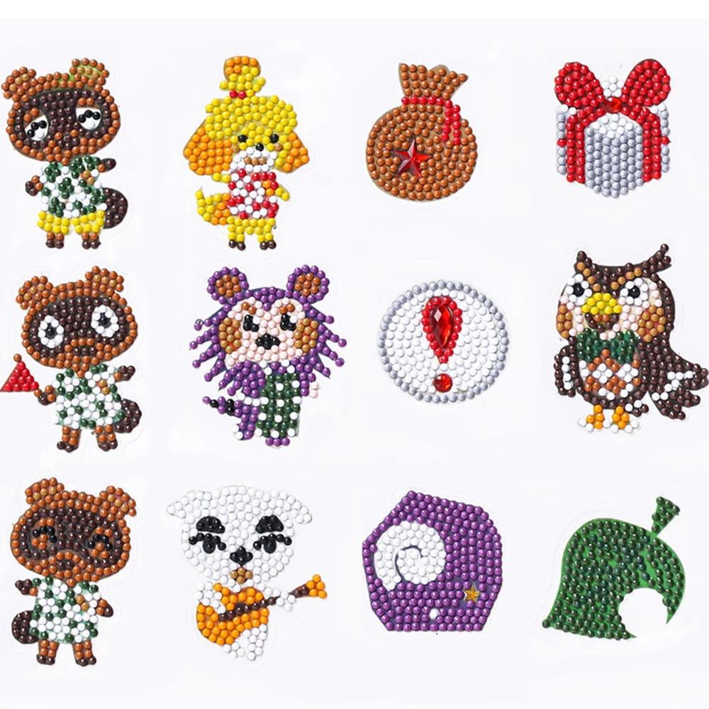 

Алмазная живопись для детей, 5D наклейки, Набор для творчества, живопись с алмазами, подходит для взрослых и начинающих