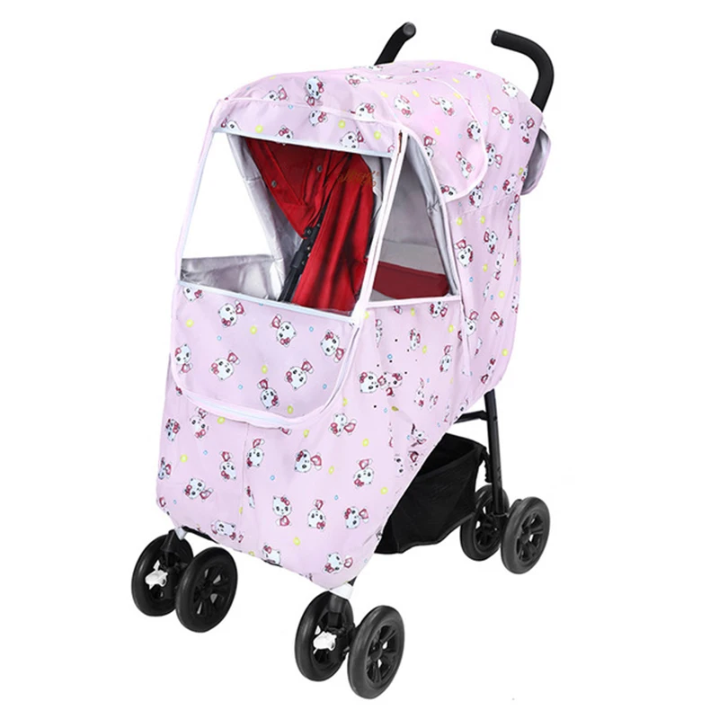 Водонепроницаемый дождевик для детской коляски аксессуары ветрозащитный молния