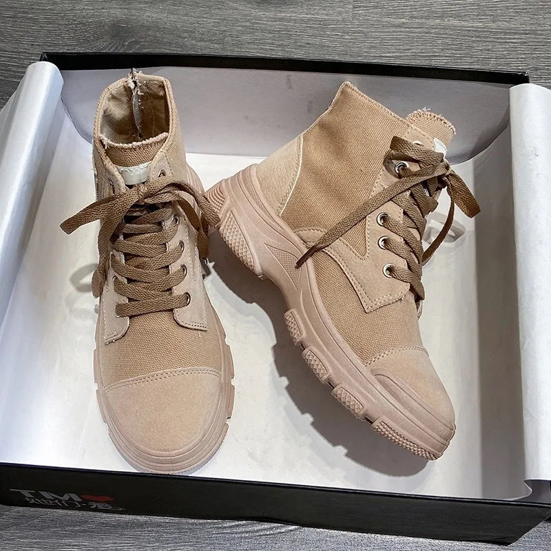 

Martin boots women's boots England wind retro students version of the wild 2020 new spring new non-slip lace-up motorcycle boot